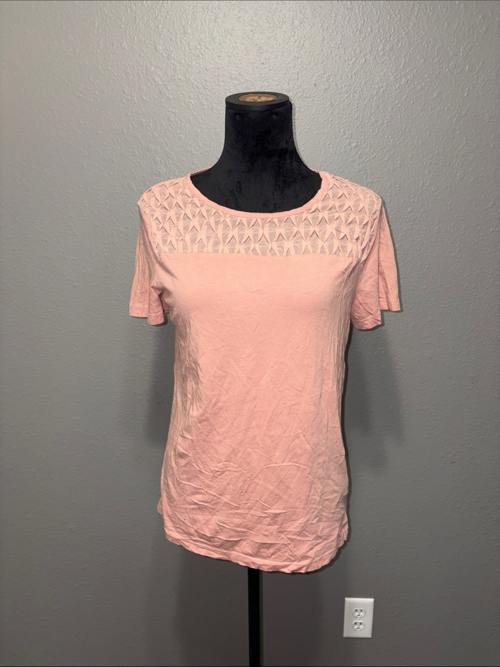 Banana Republic Dusty Rose Short Sleeve Tee